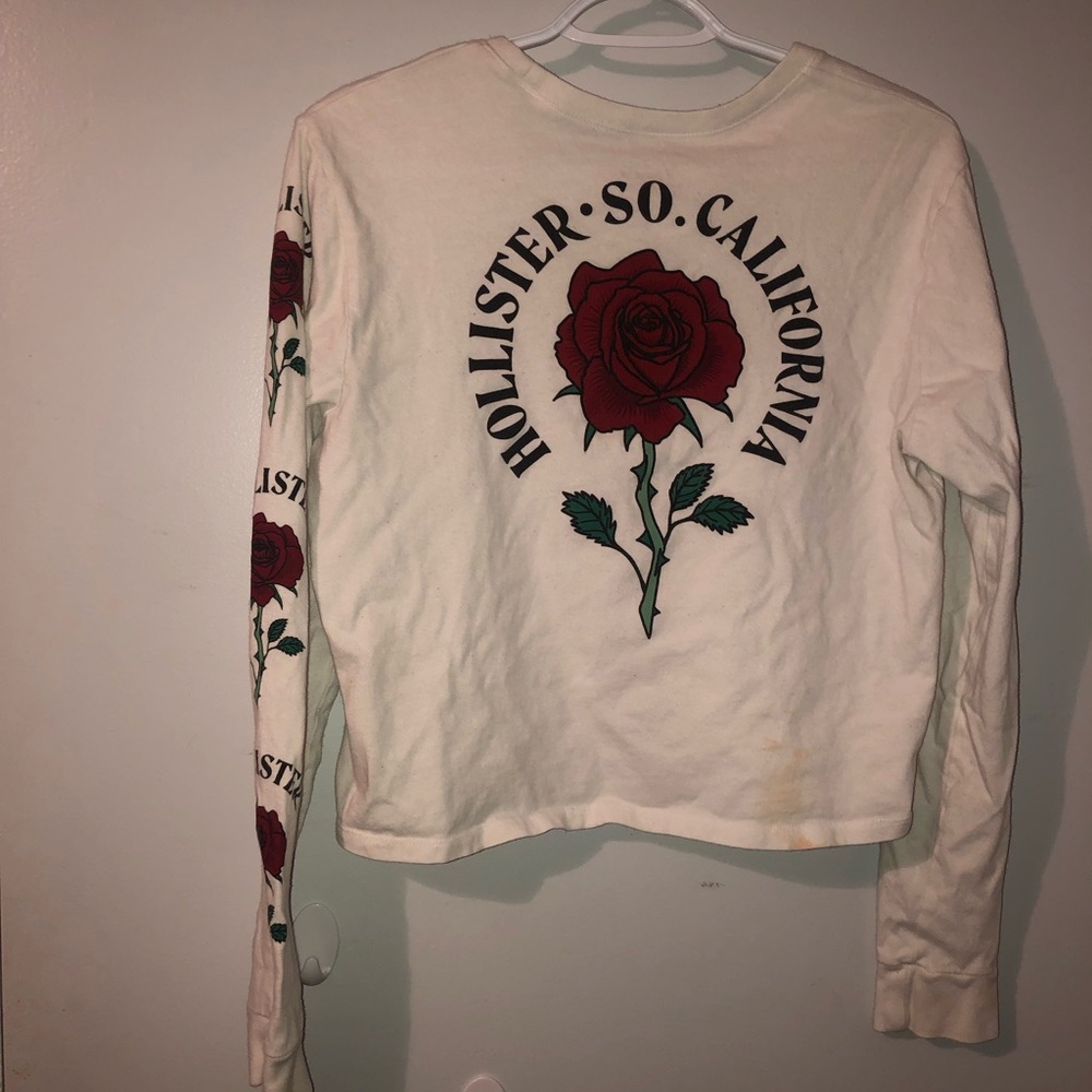 HOLLISTER Cropped Graphic T